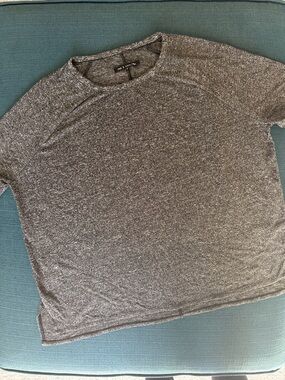 Rag & Bone Heather Gray Short Sleeve Crewneck Tee